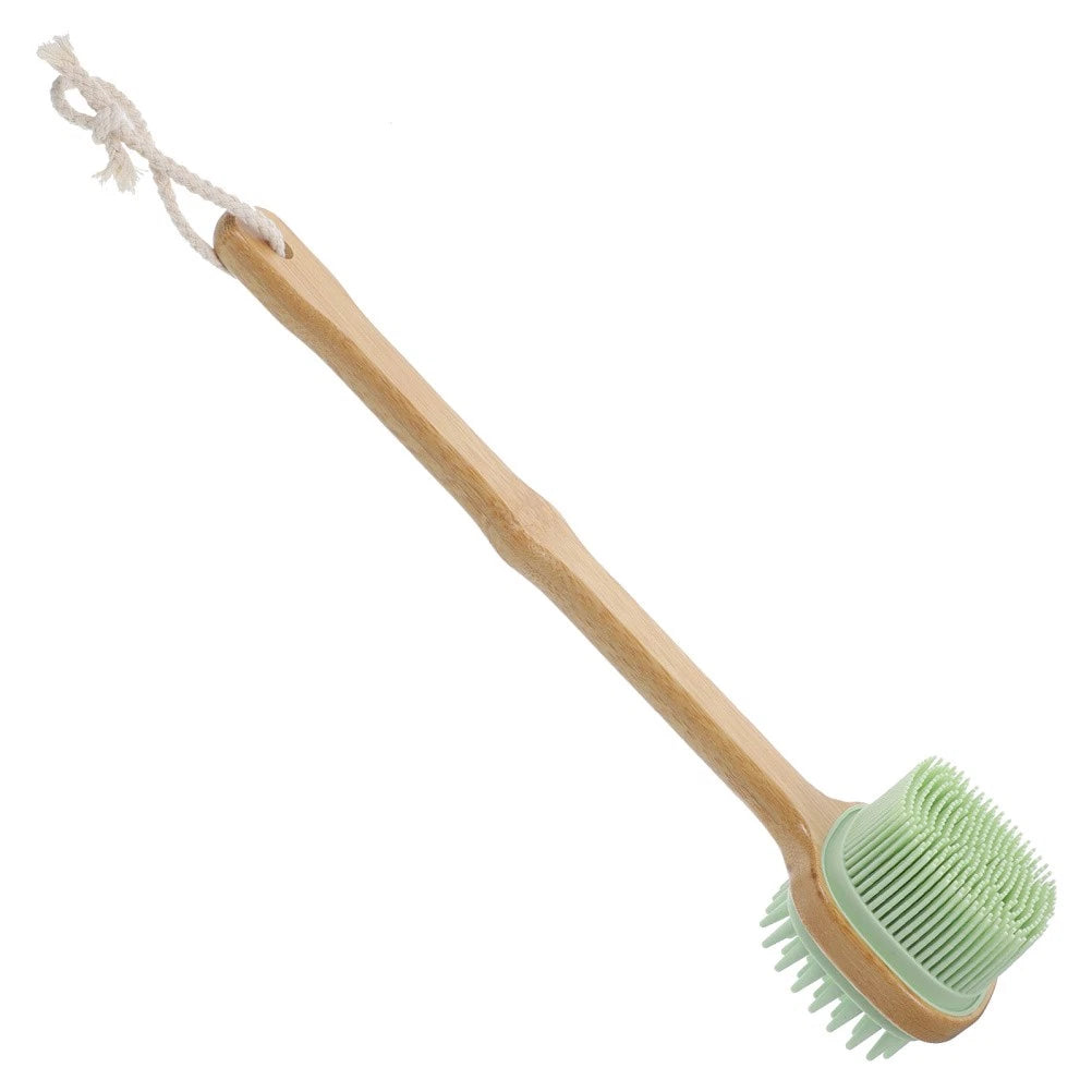 Bath Brush Elderly Miss Exfoliating Back Scrubber Silicone for Body