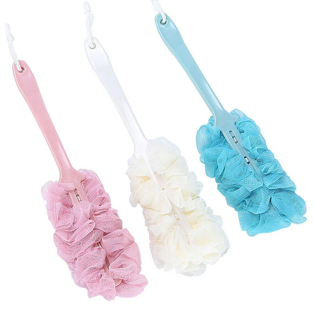 Bath Brush Loofah Shower Sponge Long Handle Back Scrubber Body Exfoliating USA