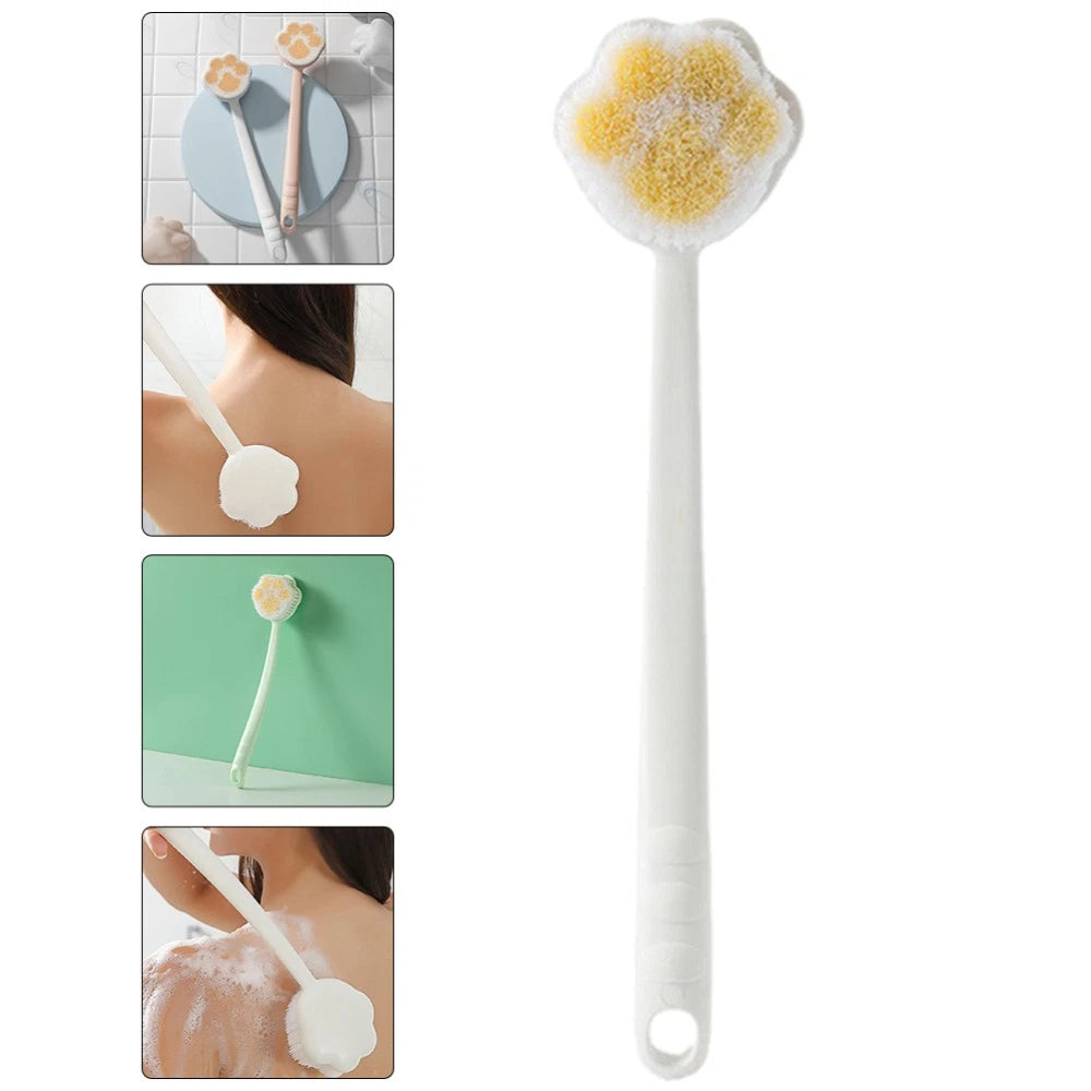 Long Handle Bath Brush Man Shower Scrubber for Men with