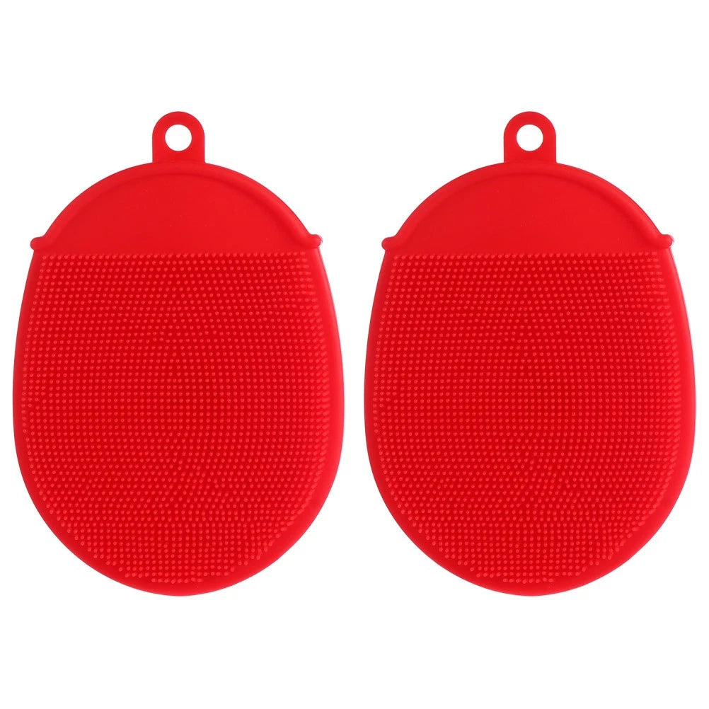 2 Pcs Bath Brush Child Newborn Body Scrubbers Brushes for Shower