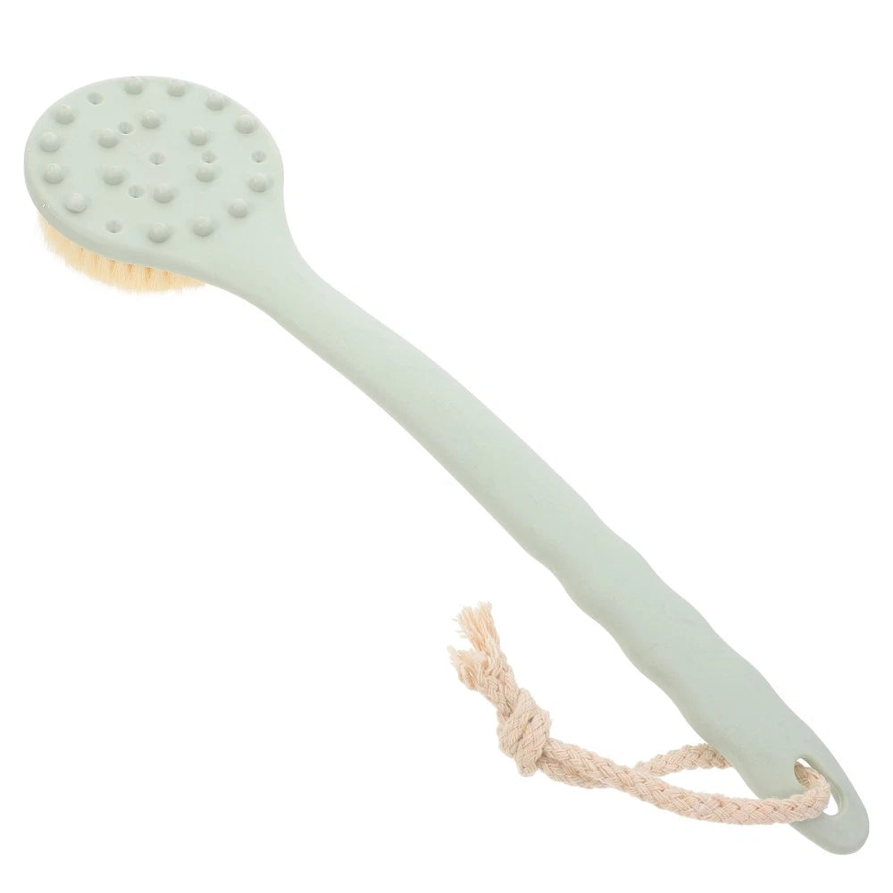 Body Bathing Brush Back Brush Shower Brush Handle Back Scrubber Bath Exfoli