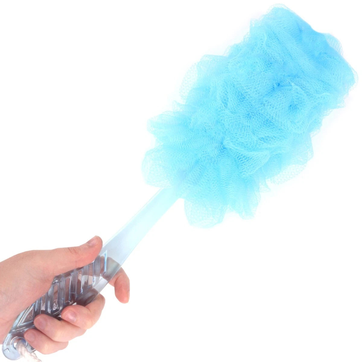 BACK SHOWER SCRUBBER Small/Large Soft Brush Loofah Sponge LONG HANDLE Bath Body