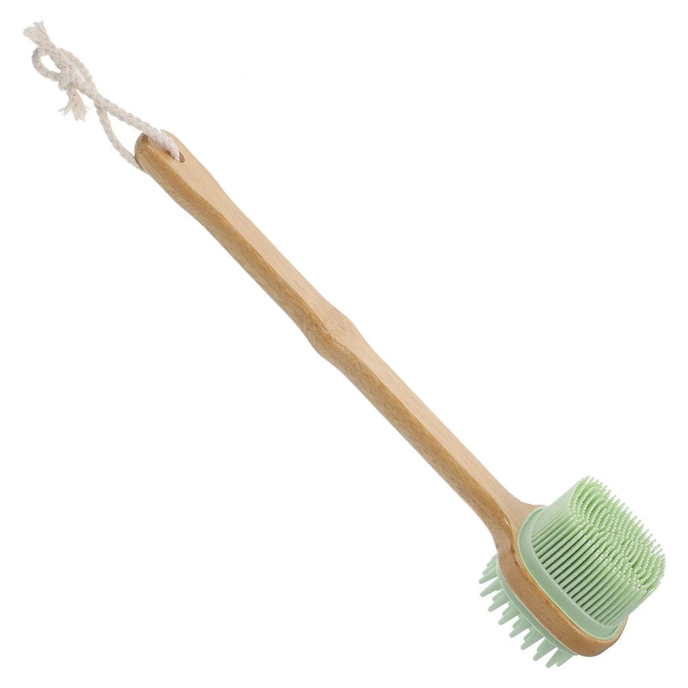 Bath Brush Exfoliating Back Scrubber Man Elderly Body with Handle