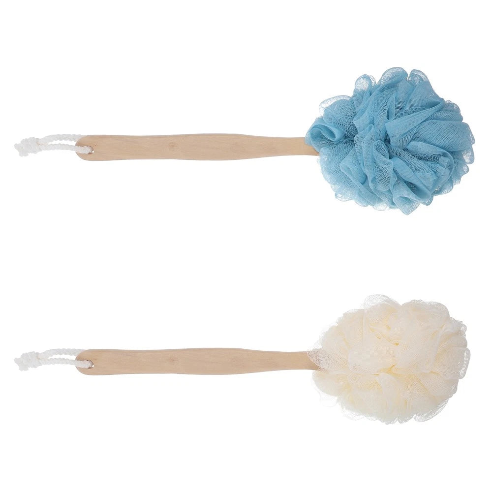 2 Pcs Baby Miss Handle Bath Brush Brushes Shower Long Handles for Elderly