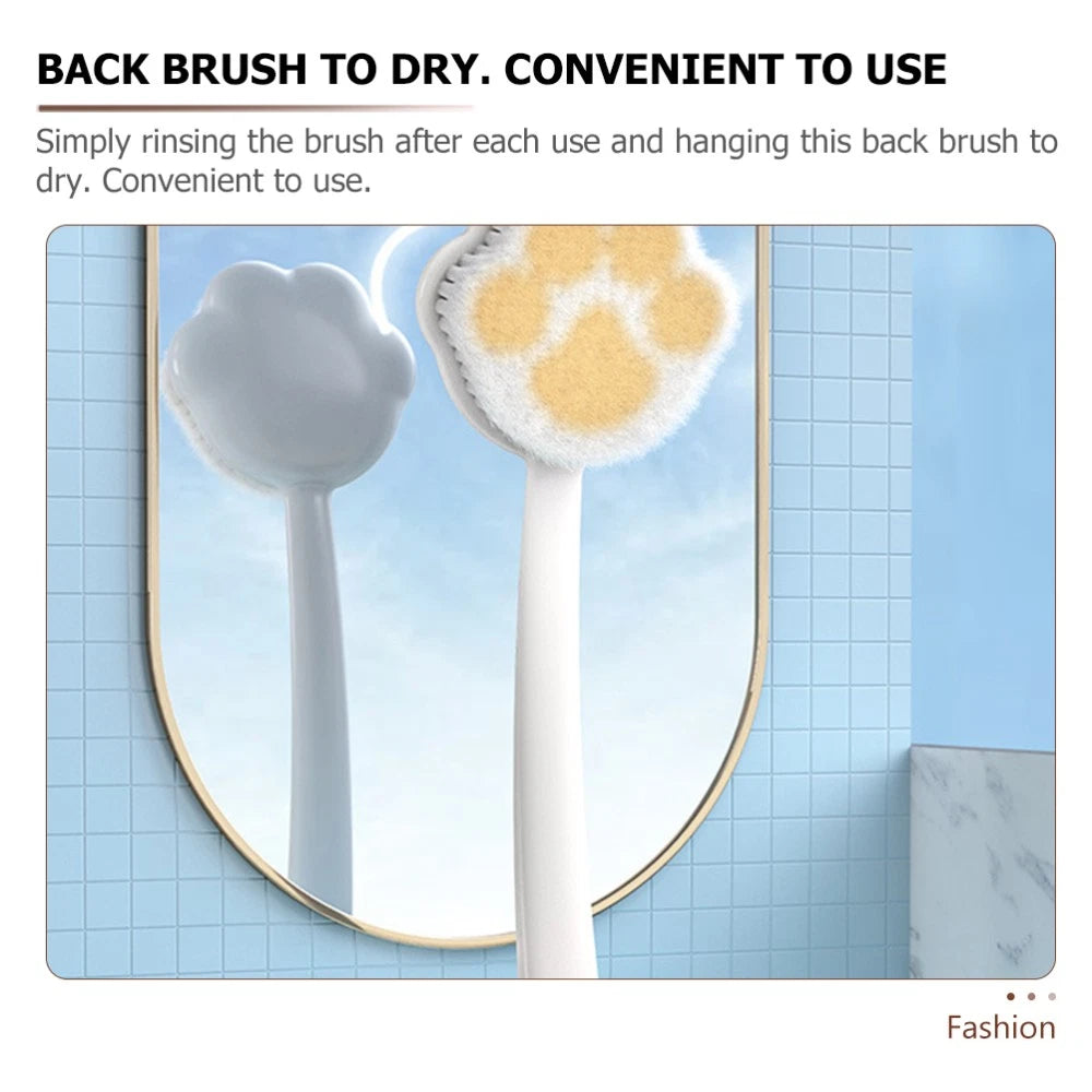 Long Handle Bath Brush Man Shower Scrubber for Men with