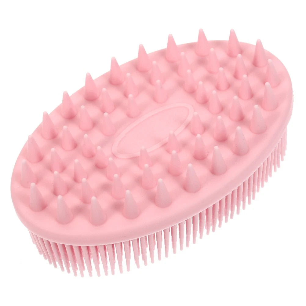 Bathroom Silicone Bath Scrubber Brush Scrub Massage Bath Tool Bath Brush