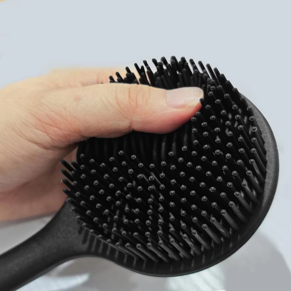 Long Handle Silicone Back Scrubber, Double Sided Bath Body Brush for Shower Men