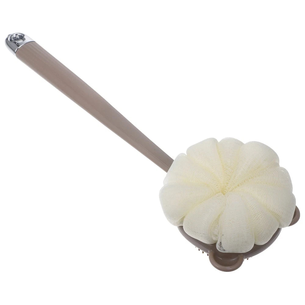 Long Handle Body Shower Brush with Dual Sided Soft for Gentle Cleansing