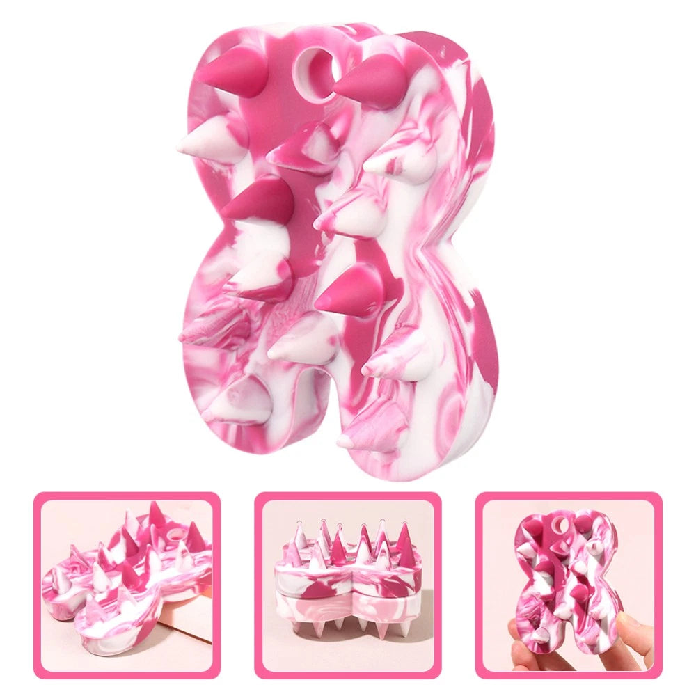 Body Brush Hair Scalp Brush Exfoliating Bath Brush for Women Men Comfortable