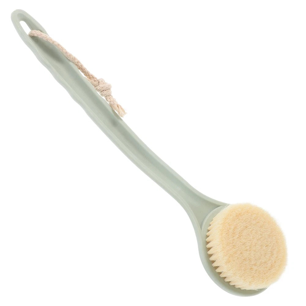 Body Bathing Brush Back Brush Shower Brush Handle Back Scrubber Bath Exfoli