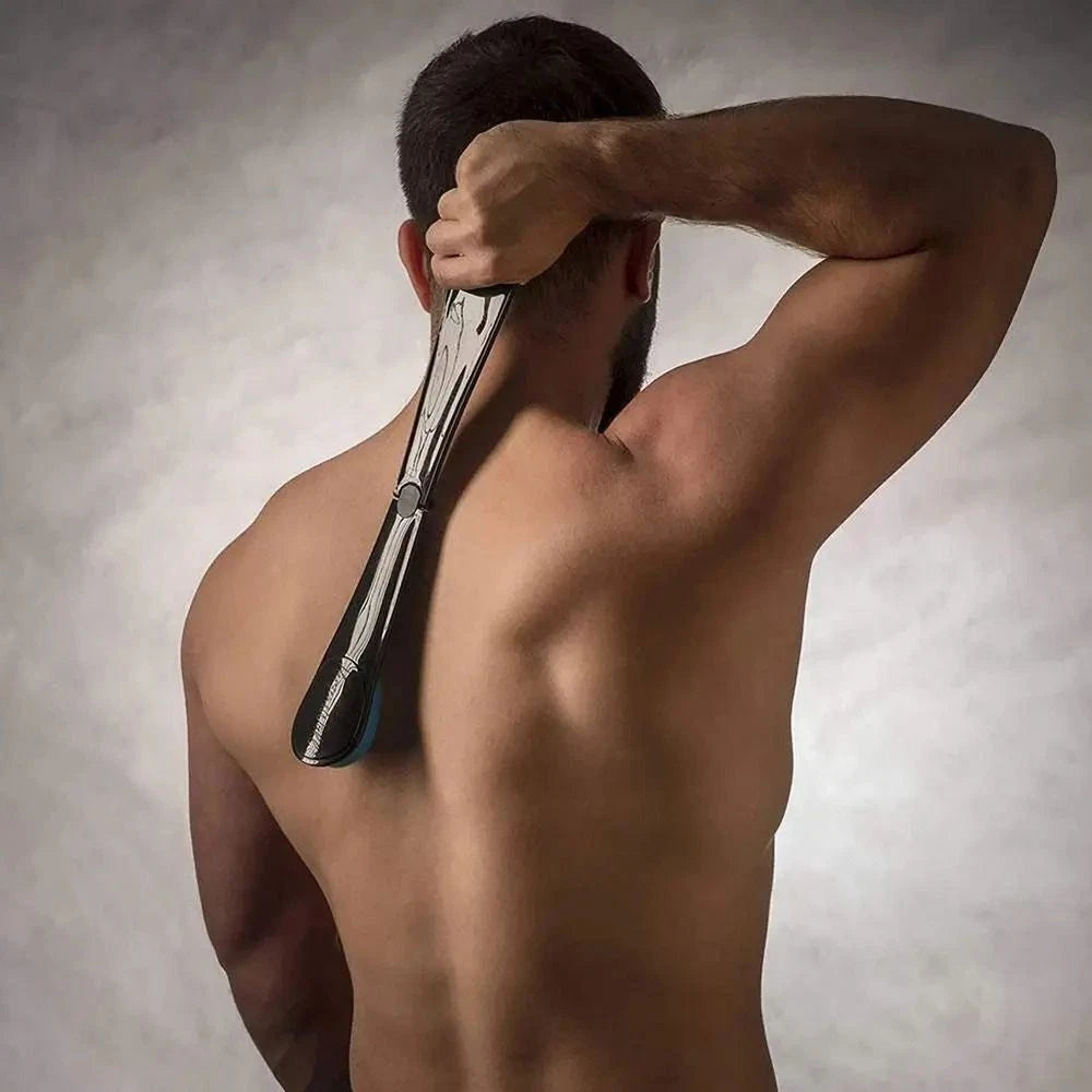 Long Handle Sponge Back Applicator Streak Free Bath Scrubber  Lotion