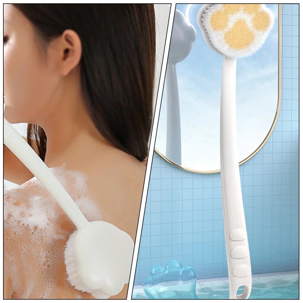 Long Handle Bath Brush Man Shower Scrubber for Men with