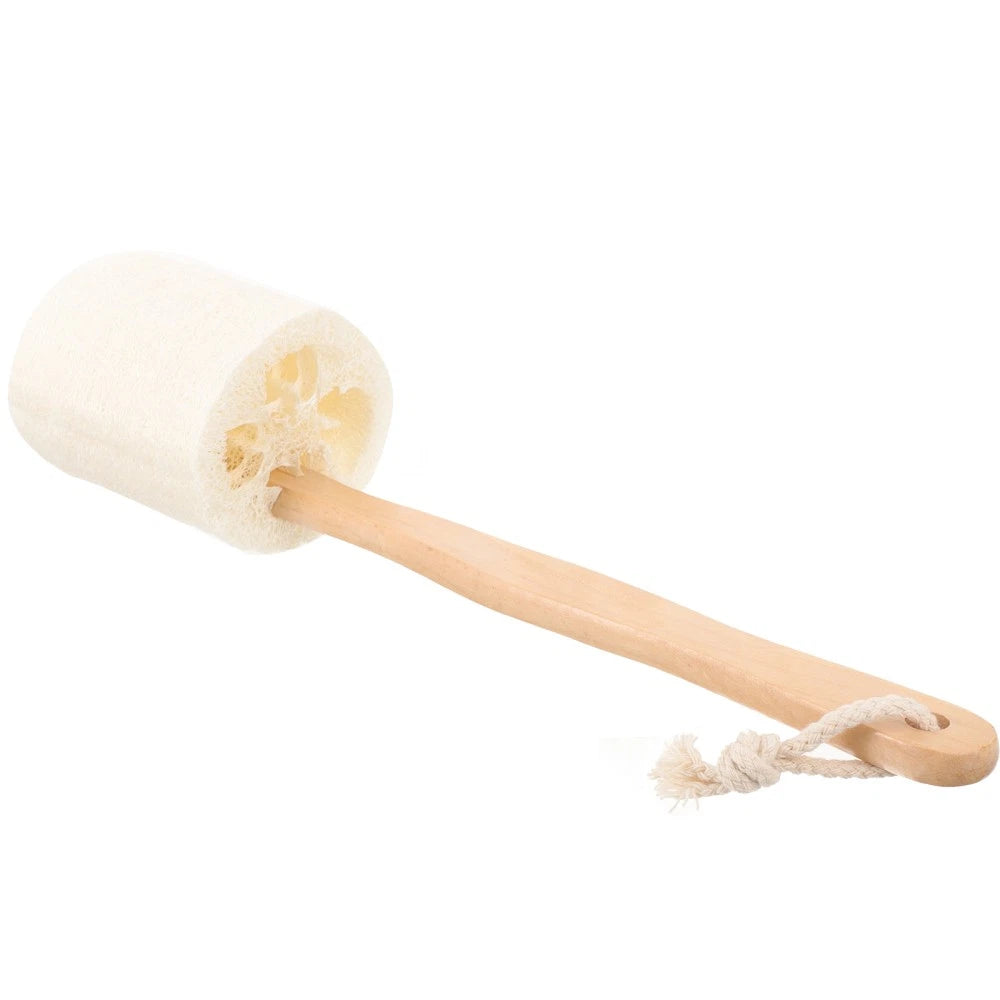 Loofah Shower Brush Scrubber for Body Exfoliator Bathroom Cleaning
