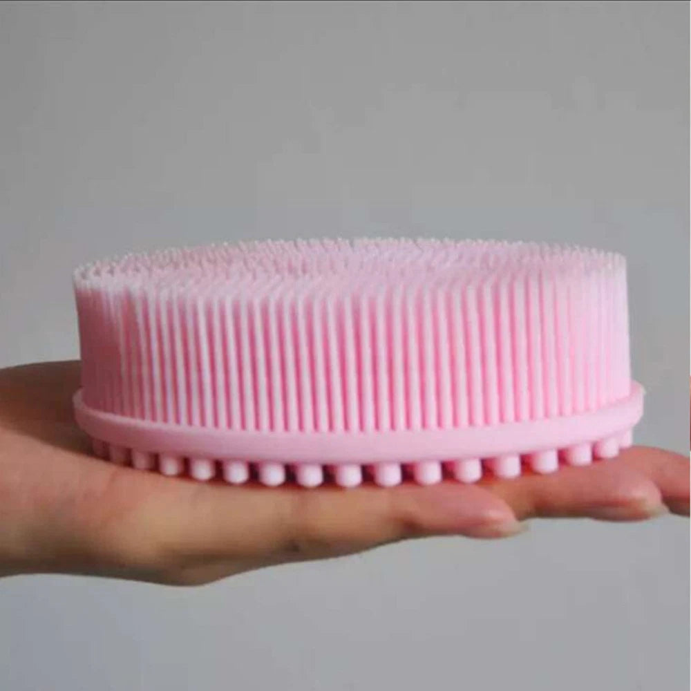 Bath Brush Body Exfoliator Silicone Shower Skin Scrubber