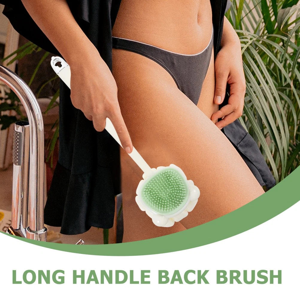 Bath Brush Shower Scrubber for Cleaning Bathroom with Long Handle