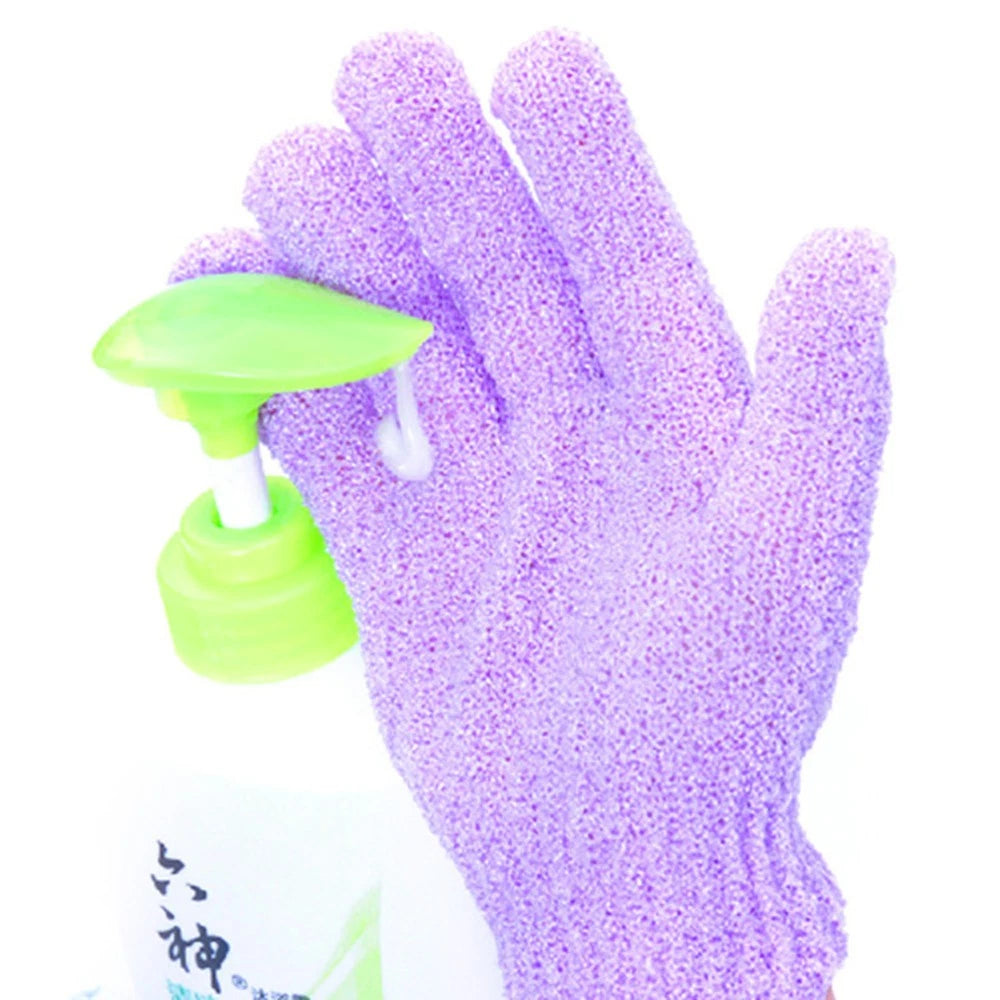 5 Pairs Bath Gloves Dead Skin Scrubber Shower Accessories Body Brush