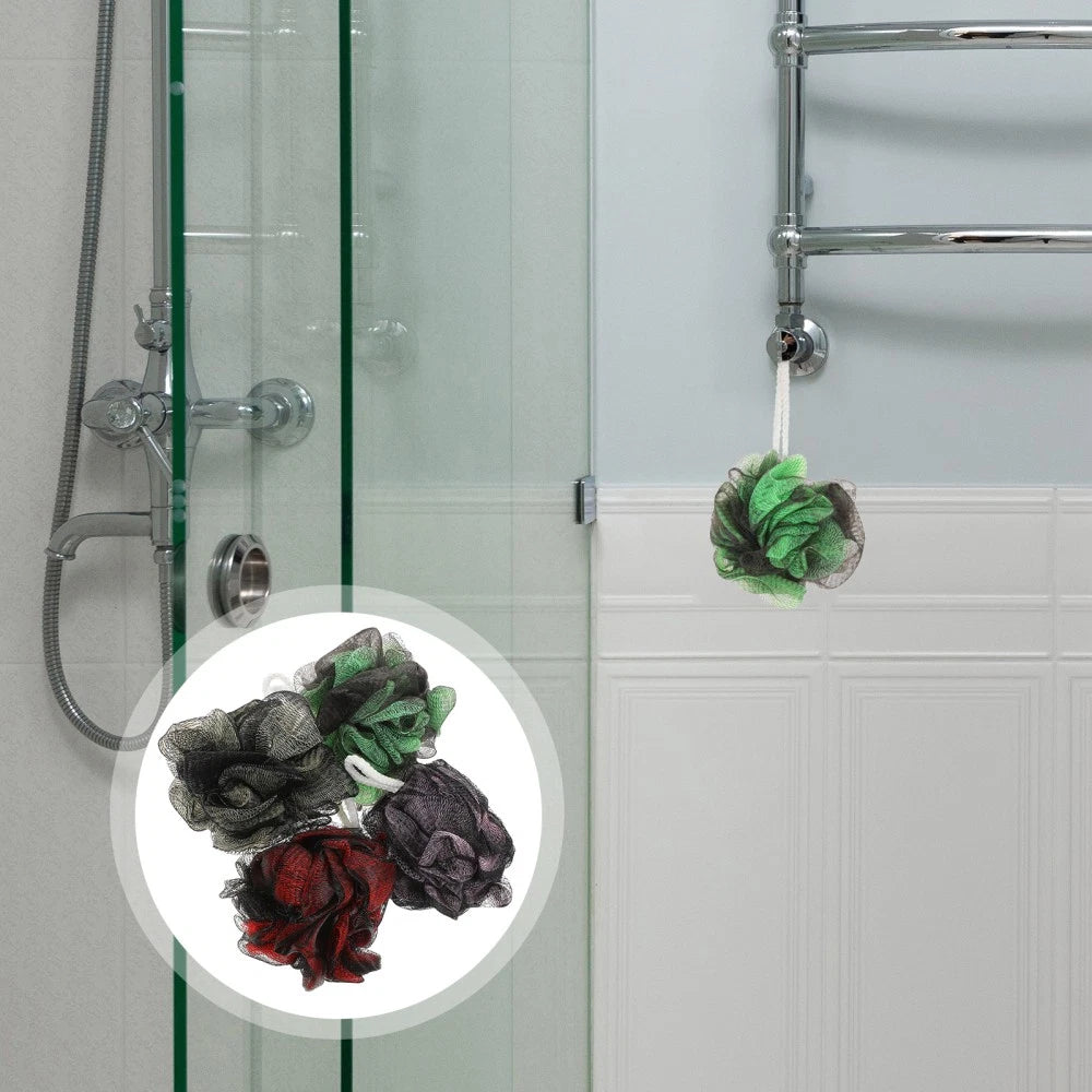 4 Pcs Back Baby Multi-functional Exfoliating Bath Brush Accessories