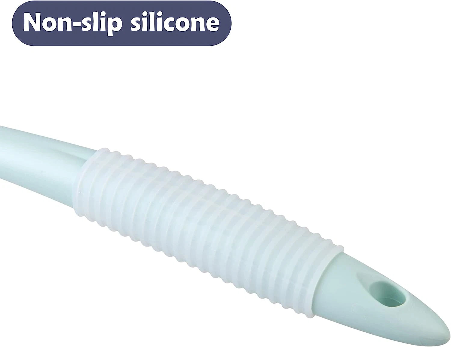 Back Bath Brush Long Handle for Shower - Soft Brush for Men & Women(16.4" Long),