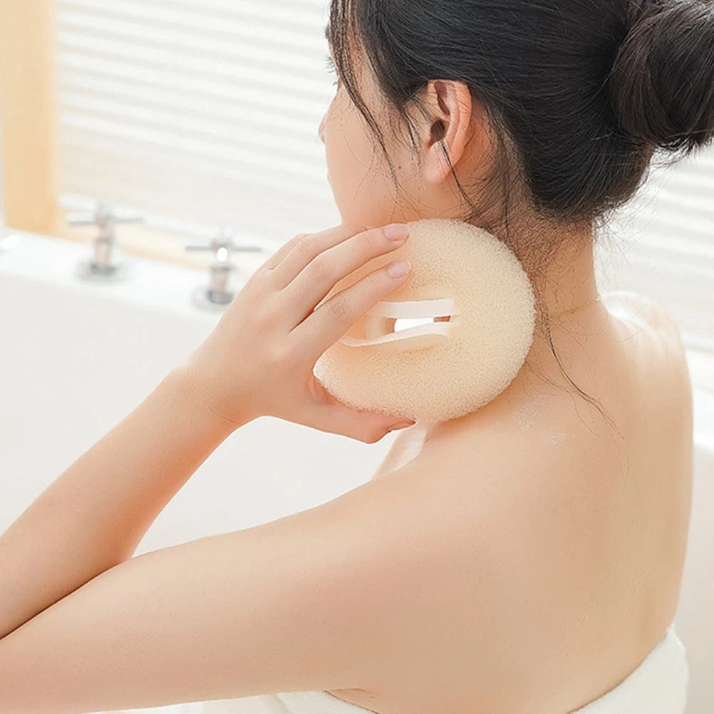 2 Pcs Bath Ball Brush Travel Cleaning Scrubber Exfoliating Shower