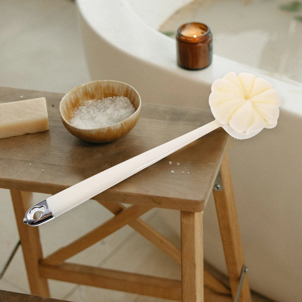Back Brush Long Handle Shower Bath Brush Back Scrubber Exfoliation Shower Brush
