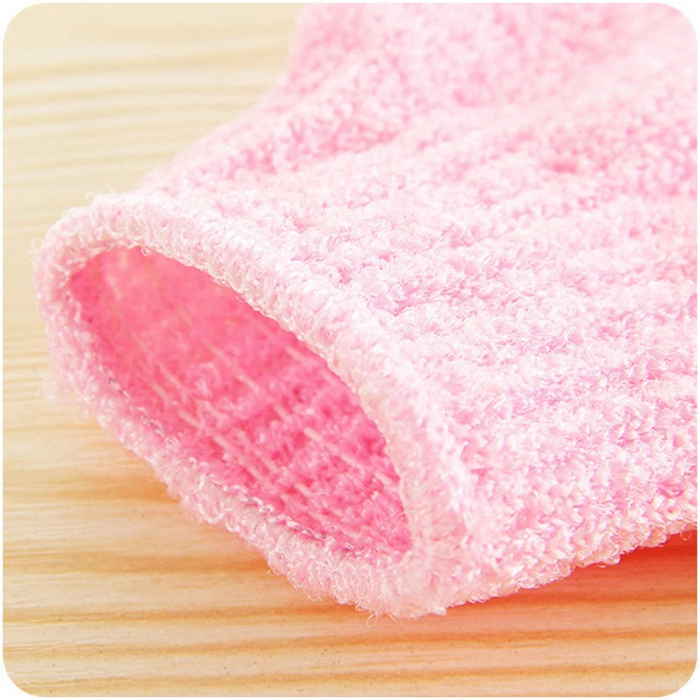 5 Pairs Bath Gloves Dead Skin Scrubber Shower Accessories Body Brush