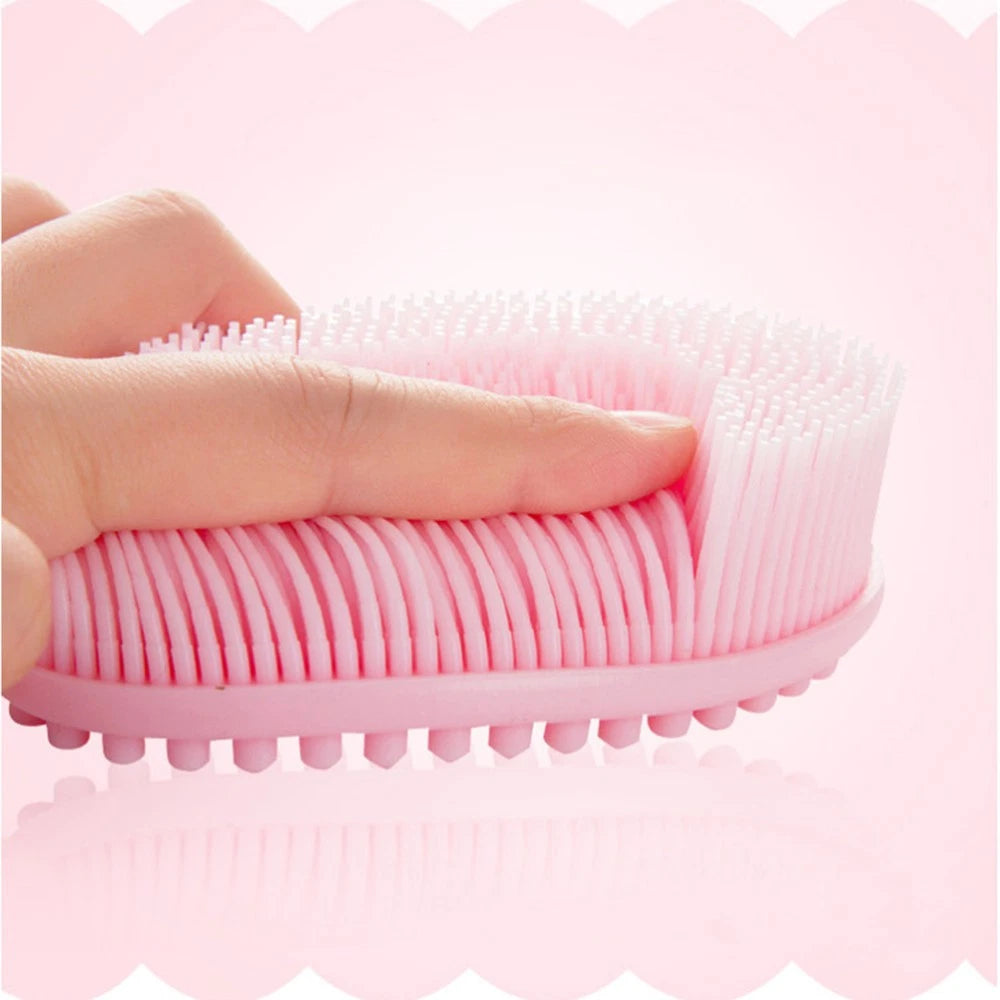 Bath Brush Body Scrubber Exfoliator Exfoliating Silicone