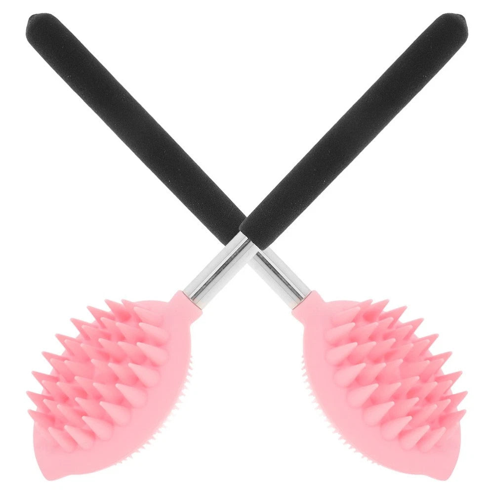 2 Pcs Bath Brush Child Body Bathing Tool Shower Exfoliating Scrubber