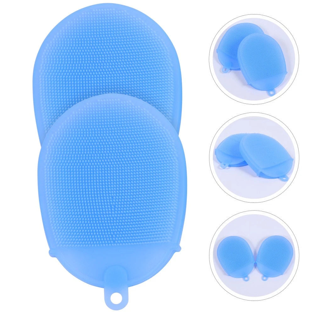 2 Pcs Bath Brush Child Newborn Body Scrubbers Brushes for Shower