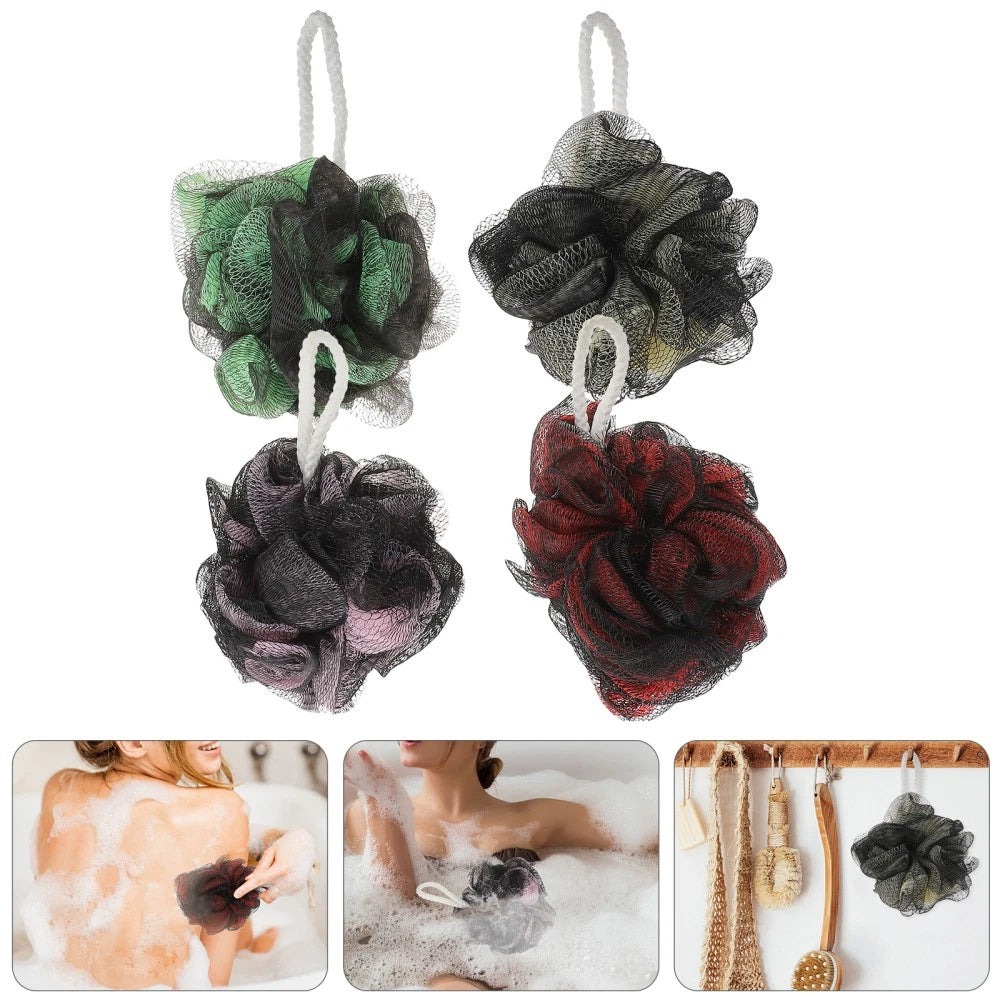 4 Pcs Back Baby Multi-functional Exfoliating Bath Brush Accessories