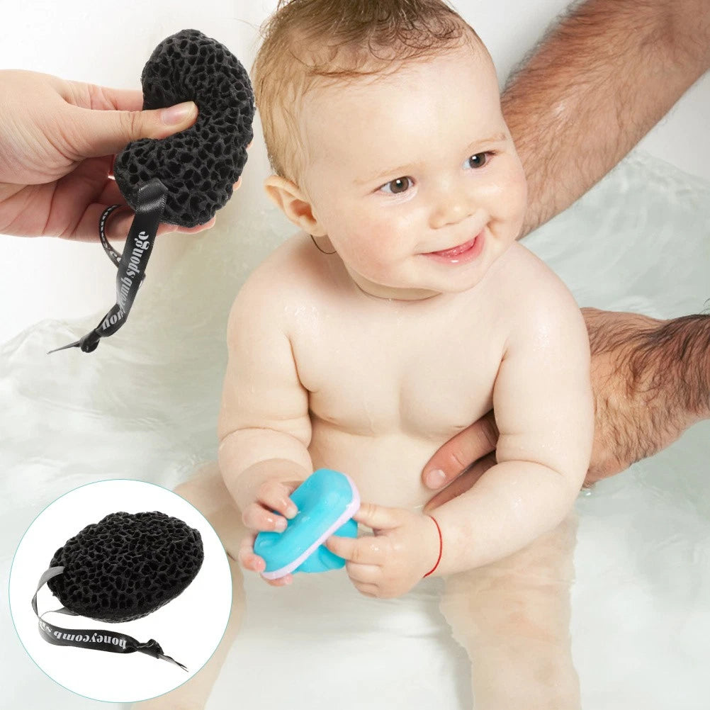 6 Pcs Sponge Bath Wipe Man Shower Body Scrubber Exfoliating Sponges for