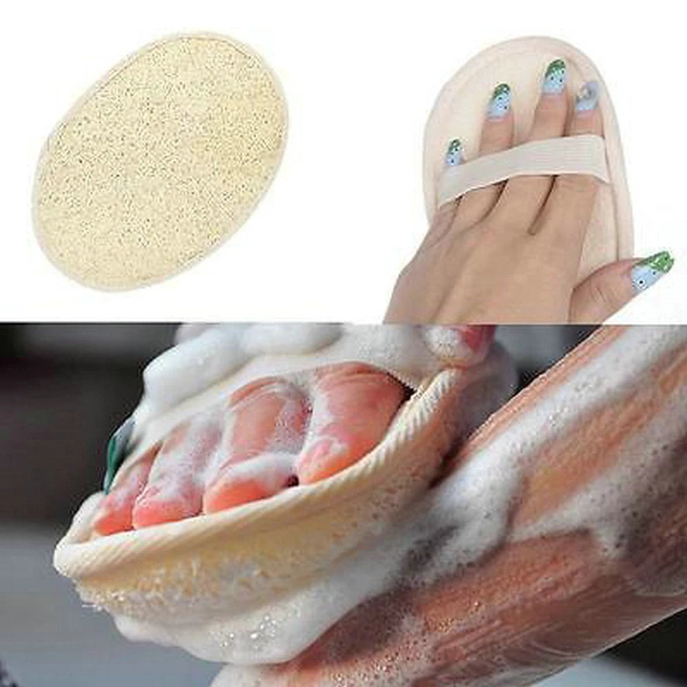 Natural Loofah Luffa Bath Shower Sponge Body Scrubber Exfoliator Washing Pad USA