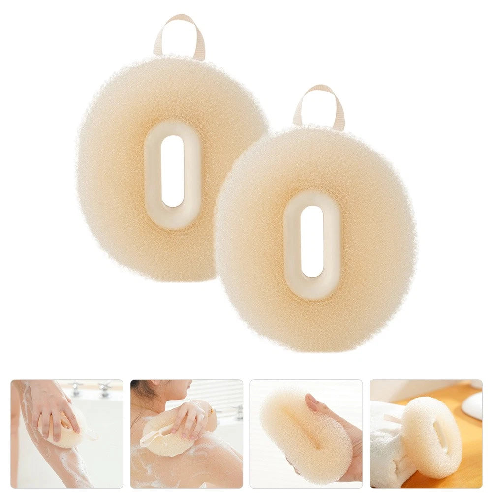 2 Pcs Bath Ball Brush Travel Scrubber for Shower Bathball Loofah