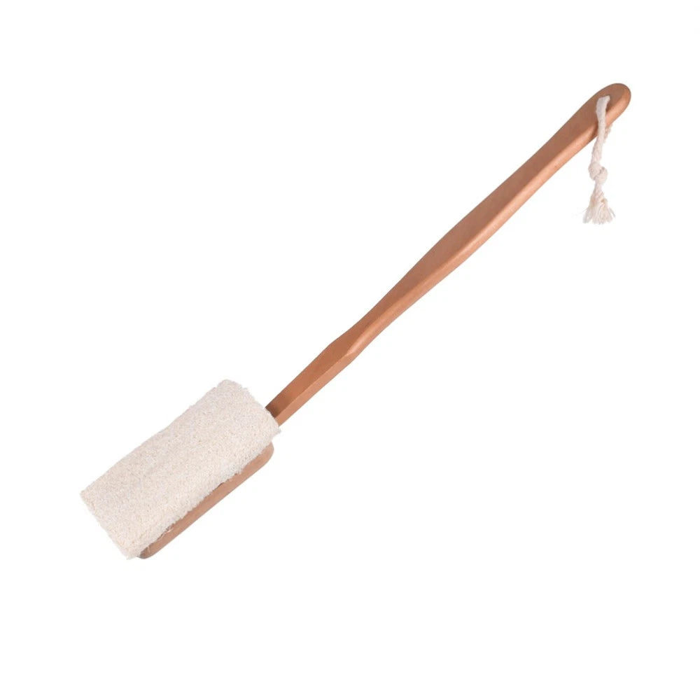 Loofah Bath Brush Exfoliating Body Shower Scrubber Back for Bathing