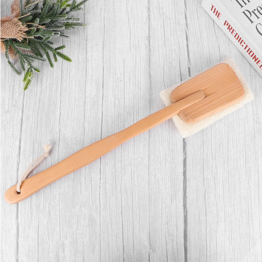 Loofah Bath Brush Body Exfoliator Scrubber Natural Exfoliating Man Shower