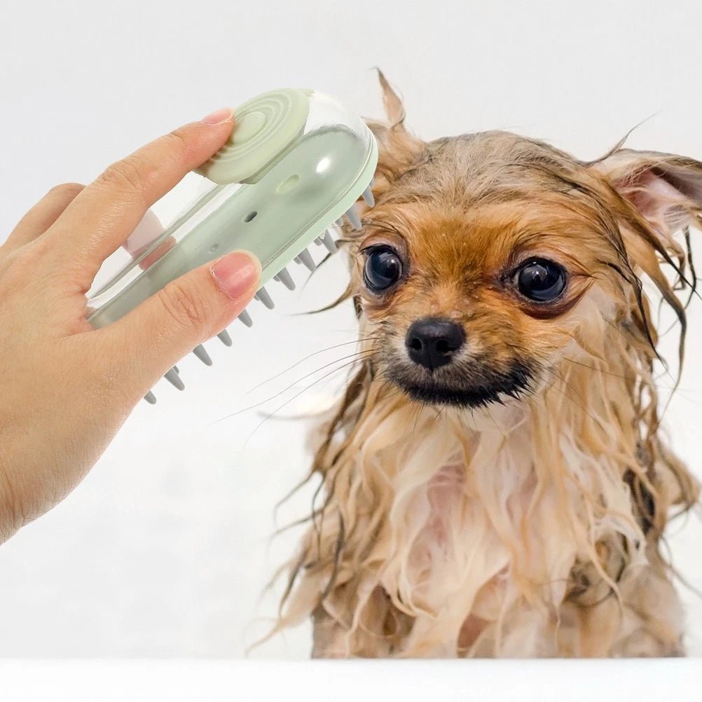 Household Dog Brush Wear-resistant Pet Bath Brush Convenient Shower Brush Dog