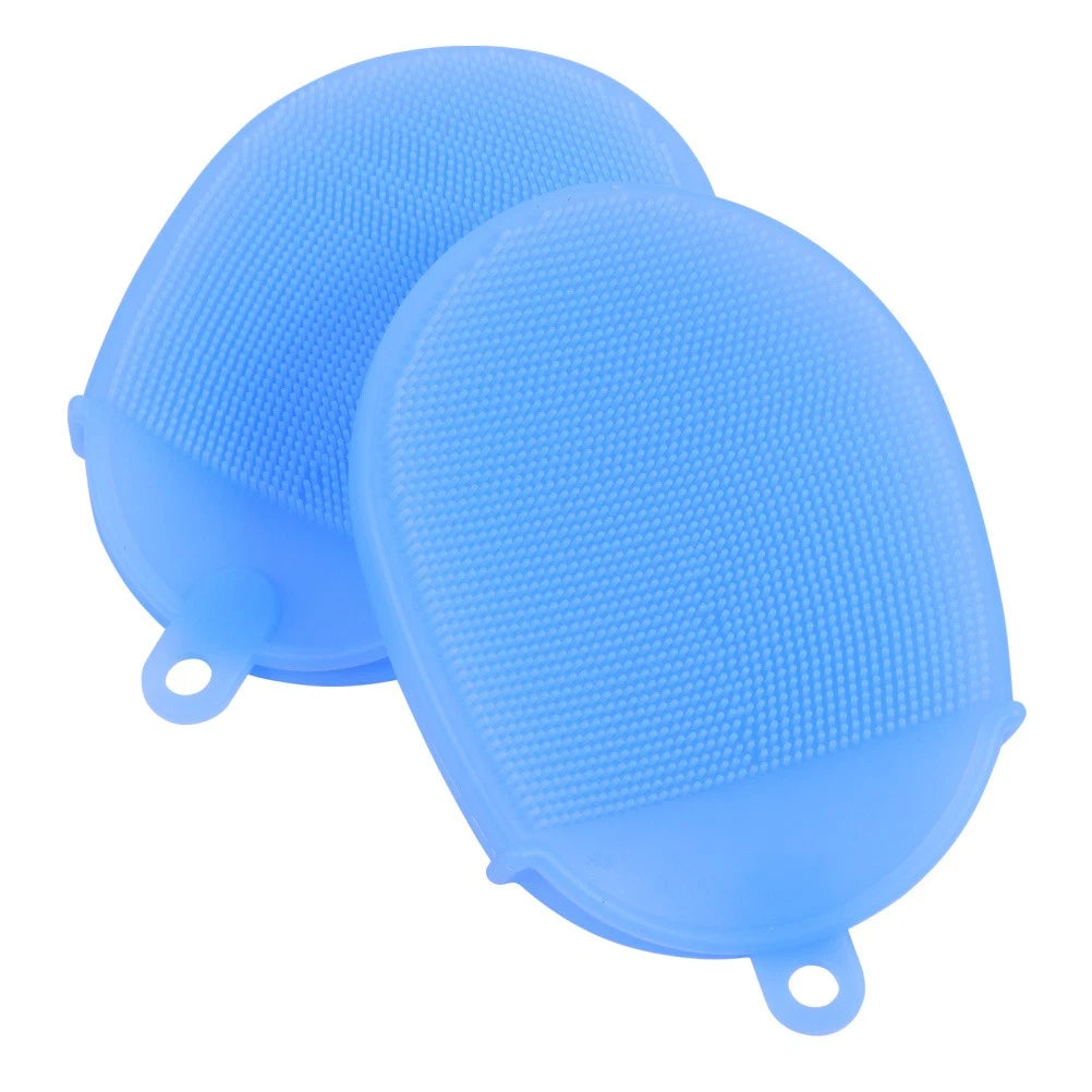 2 Pcs Bath Brush Newborn Child Shower for Cleaning Body Scrubber