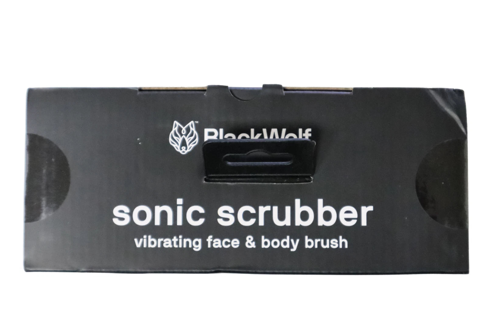 BlackWolf Sonic Scrubber Vibrating Face & Body Brush | Rechargeable | New