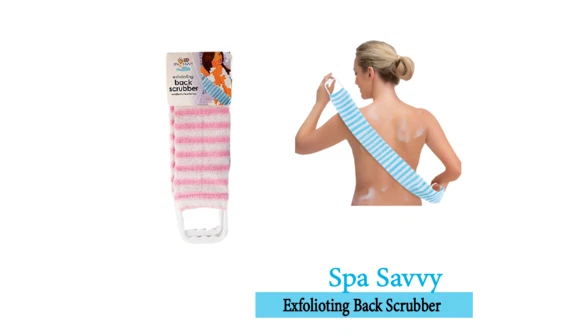Shower Back Scrub Cloth Bath Towel Body Brush Strip Scrubber Skin Exfoliating US