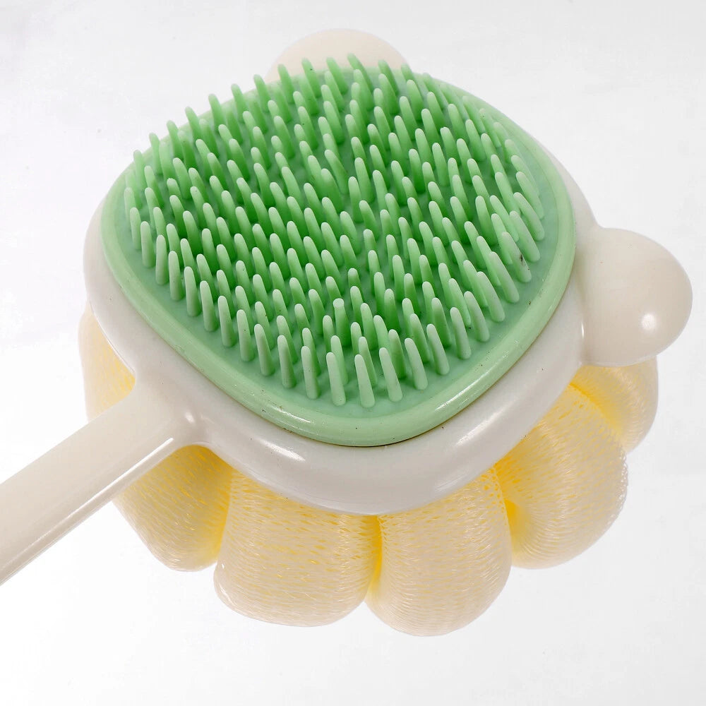 Back Brush Long Handle Shower Bath Brush Back Scrubber Exfoliation Shower Brush