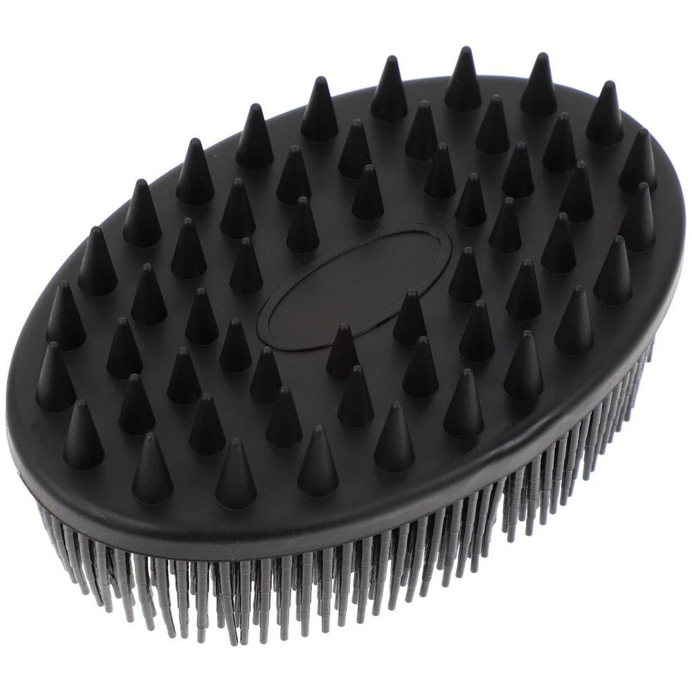 Double-sided Baby Shower Brush Silicone Body Scrubber Bath Massage Brush