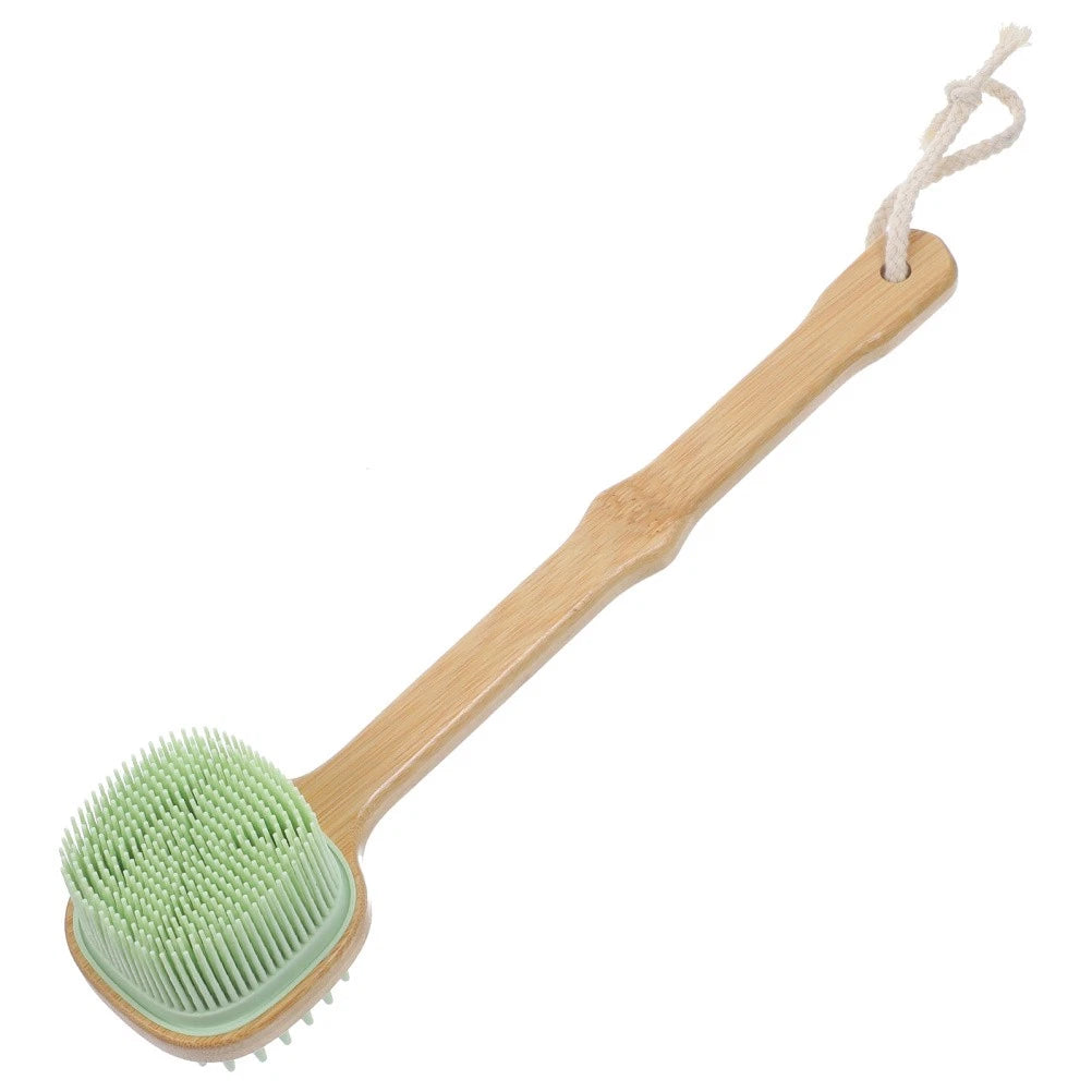 Bath Brush Man Miss Exfoliating Body Scrubber Silicone Shower for