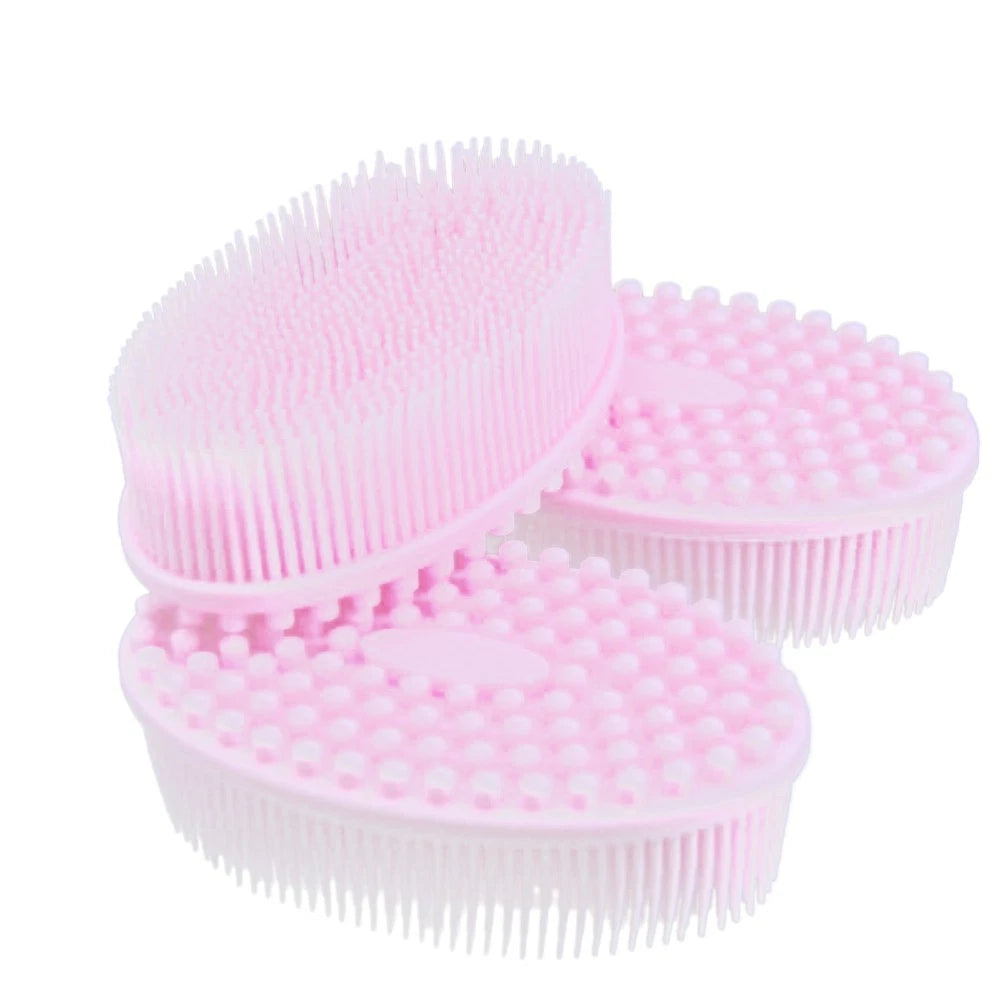 Bath Brush Body Scrubber Exfoliator Exfoliating Silicone