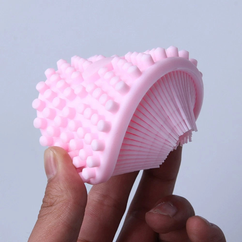 Bath Brush Body Scrubber Exfoliator Exfoliating Silicone