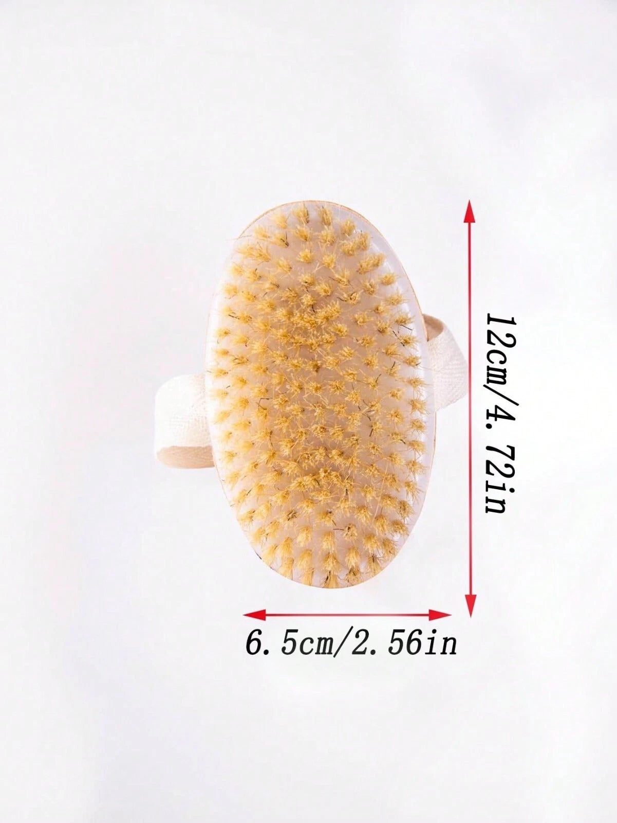 Body brush Dry Skin Bristle hand Brush Professional Natural Bristle Spa Scrub