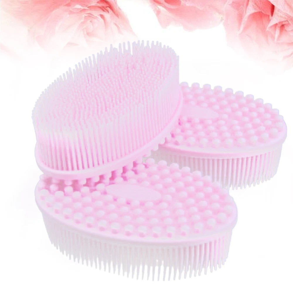 Bath Brush Body Exfoliator Silicone Shower Skin Scrubber