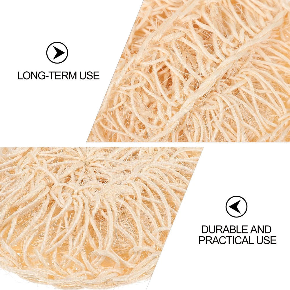 2 Pcs Sisal Bath Brush Man Mother Shower Products Cleaner Bathing Accessories