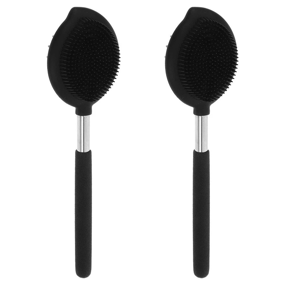 2 Pcs Bath Brush Child Back Scrubber for Shower Exfoliating Body