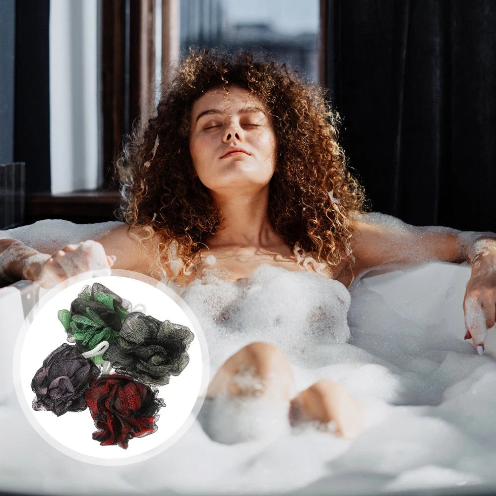 4 Pcs Back Baby Multi-functional Exfoliating Bath Brush Accessories