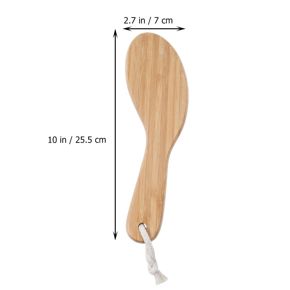 Long Bathing Shower Brush with Handle Portable Body Exfoliating Shower Beads