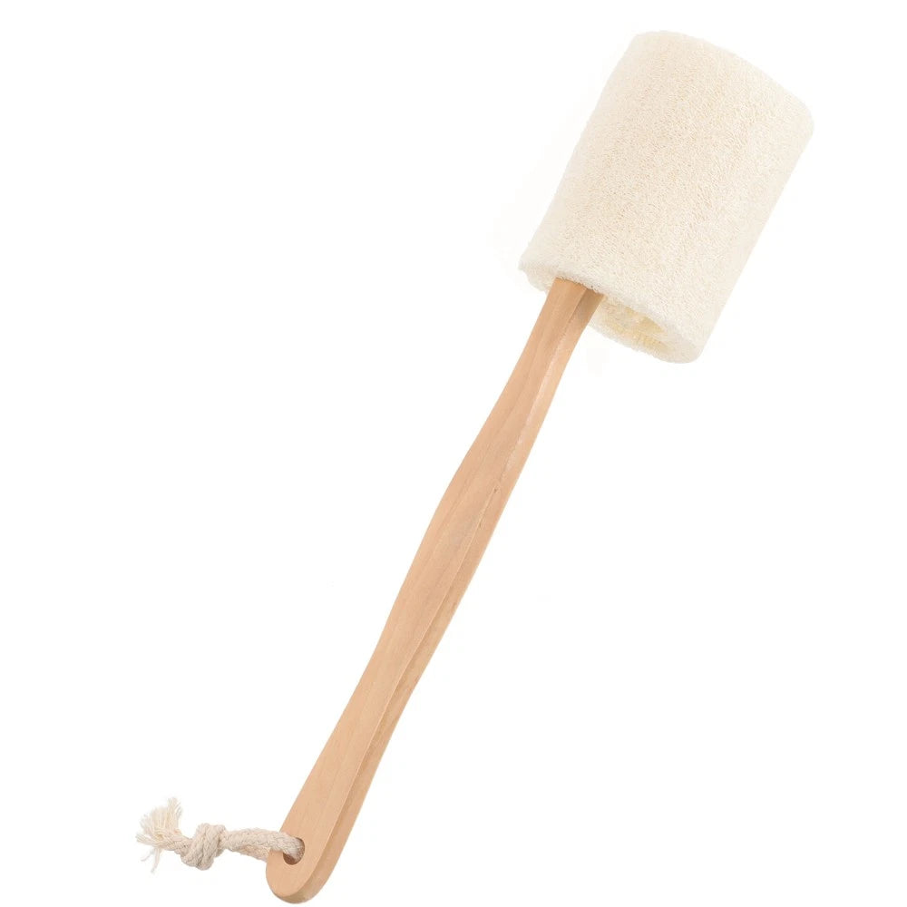Loofah Shower Brush Scrubber for Body Exfoliator Bathroom Cleaning